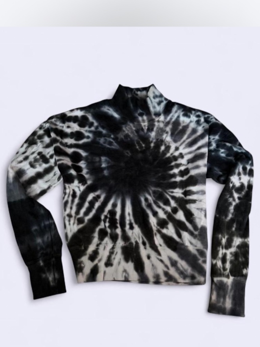 Tie dye turtleneck